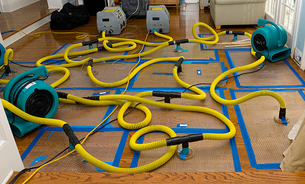 Professional Burst Pipe Water Damage technician working in Summerville, GA